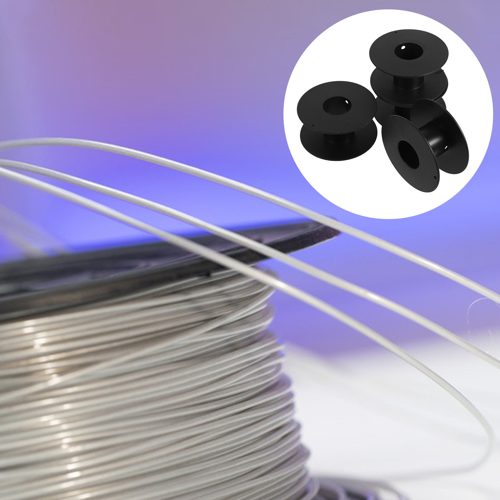 Fishing Line Dispenser - 4Pcs Heavy Duty Plastic Wire Spool