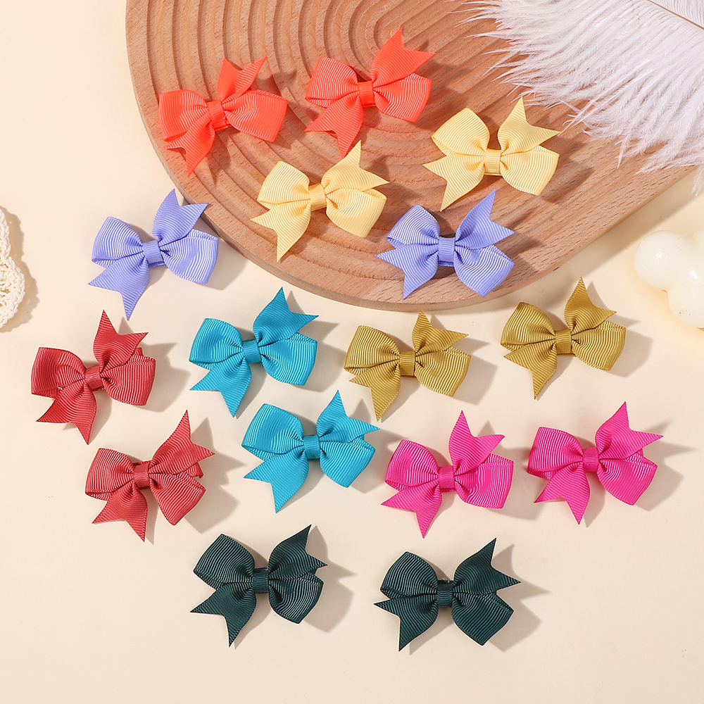 Tippet Line - 40pcs Random Color Baby Hair Bows