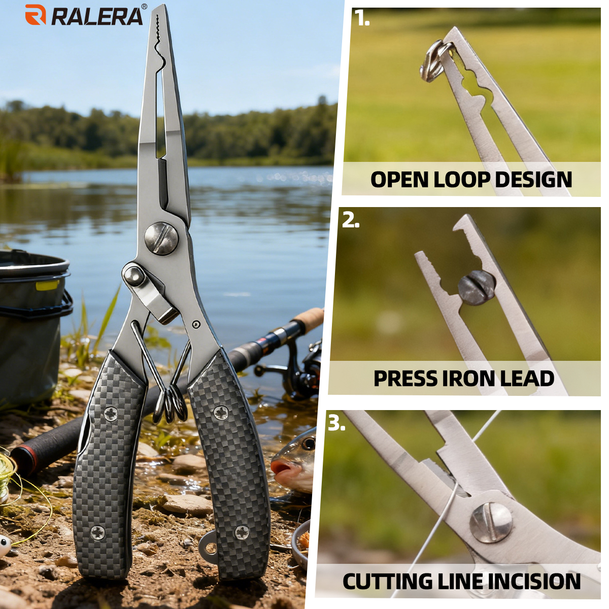 Fishing Tool Set, High-Quality - Fishing Line Cutter recension och pris