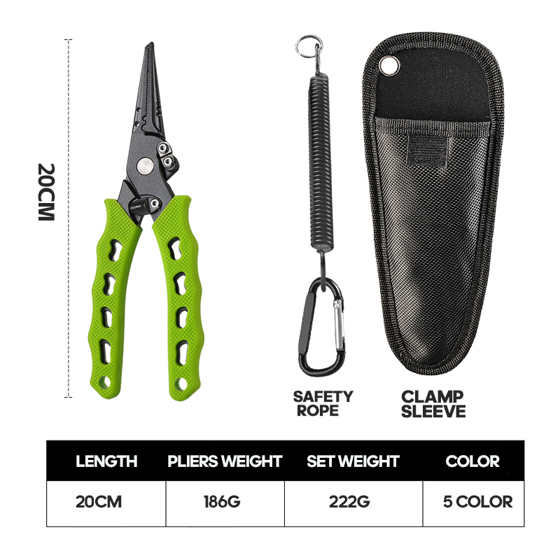 TAIYU 5-color stainless steel  - Fishing Line Cutter recension och pris