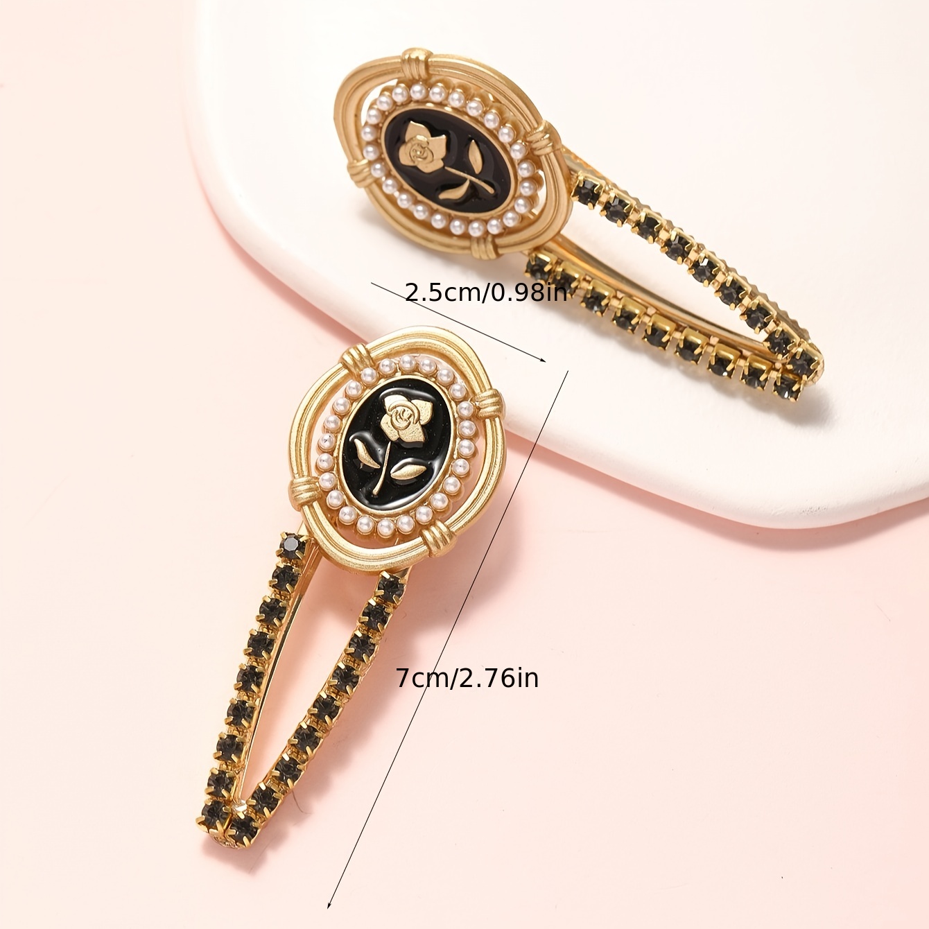 2pcs/ Set Hairpin Fashion Pers - Tippet Line recension och pris