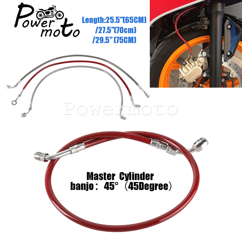 65cm 70cm 75cm Motorcycle Brak - Braided Line recension och pris