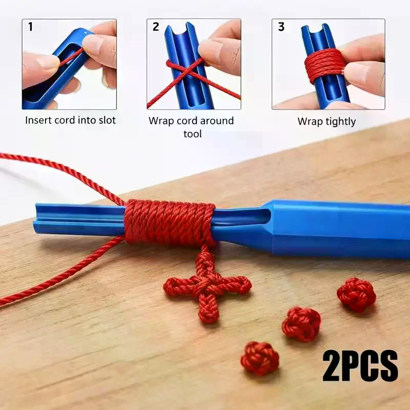 2Pcs Quick Knotting Aids for S - Monofilament Line recension och pris