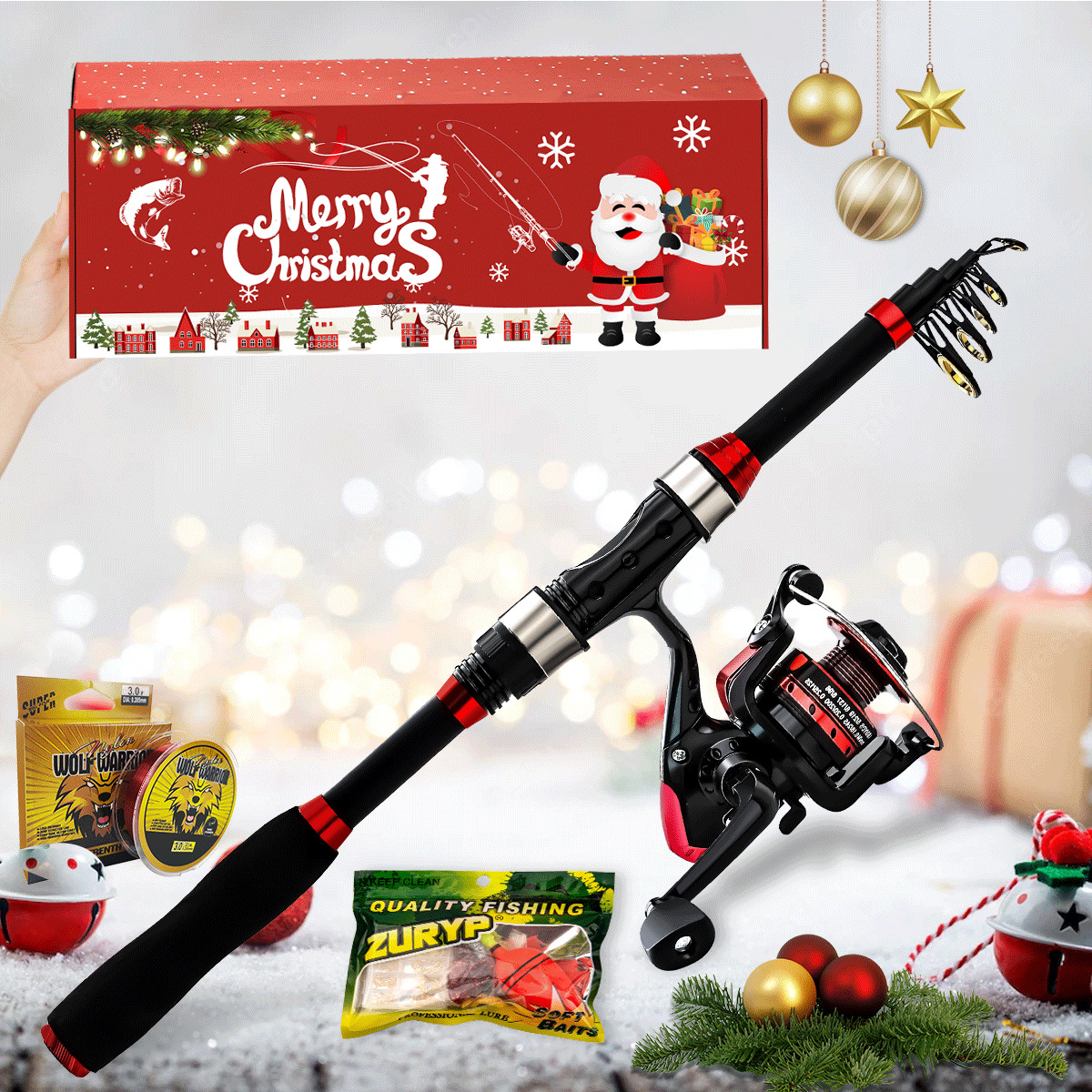 Fishing Tackle Christmas Set U - Freshwater Line recension och pris
