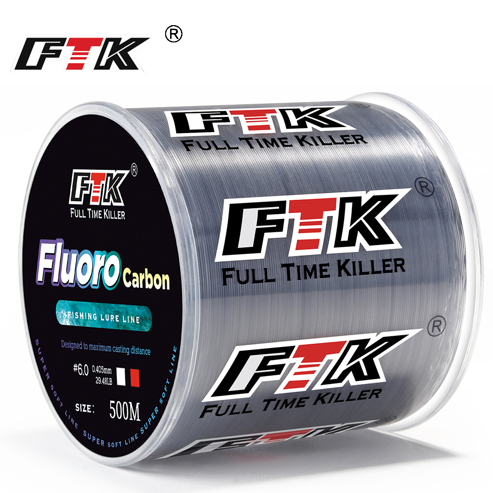 FTK Fishing Line 300M / 500M C - Fluorocarbon Line recension och pris