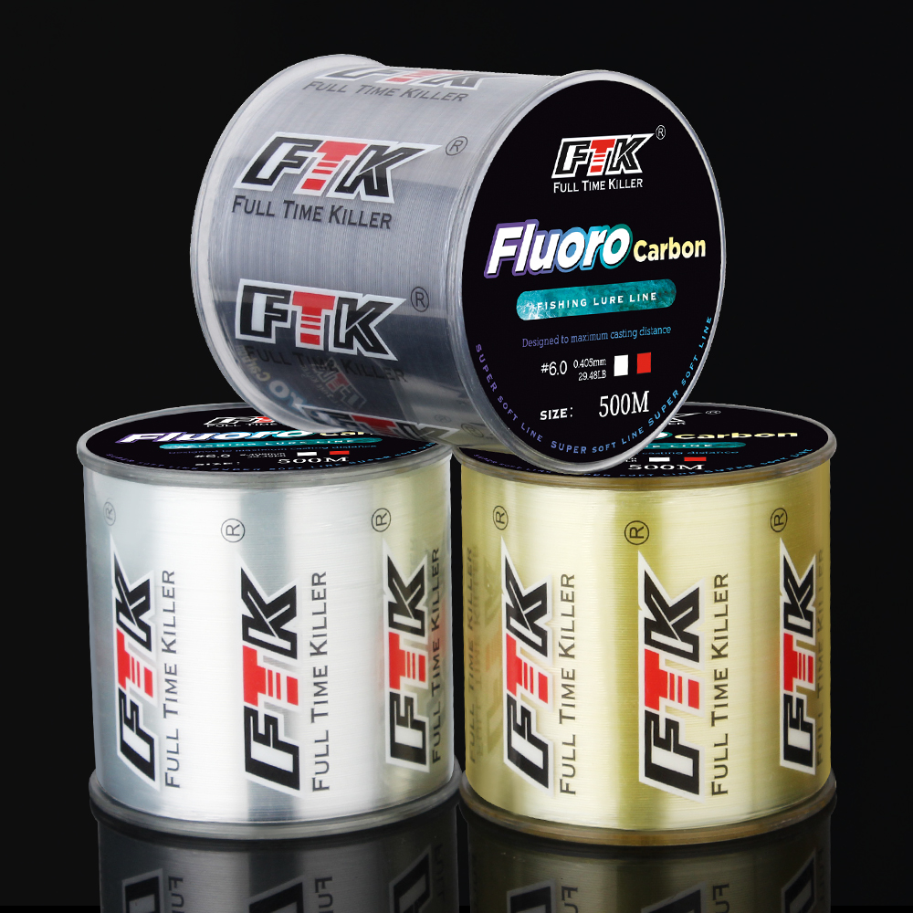 FTK Fishing Line 300M / 500M C - Fluorocarbon Line recension och pris