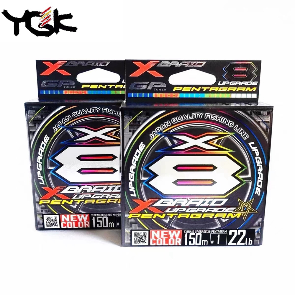 YGK X BRAID Upgrade X8 PENTAGR - Copolymer Line recension och pris