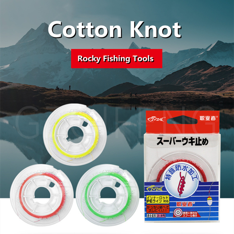 ZYZHE 10M Cotton Knot Sea Rock - Freshwater Line recension och pris