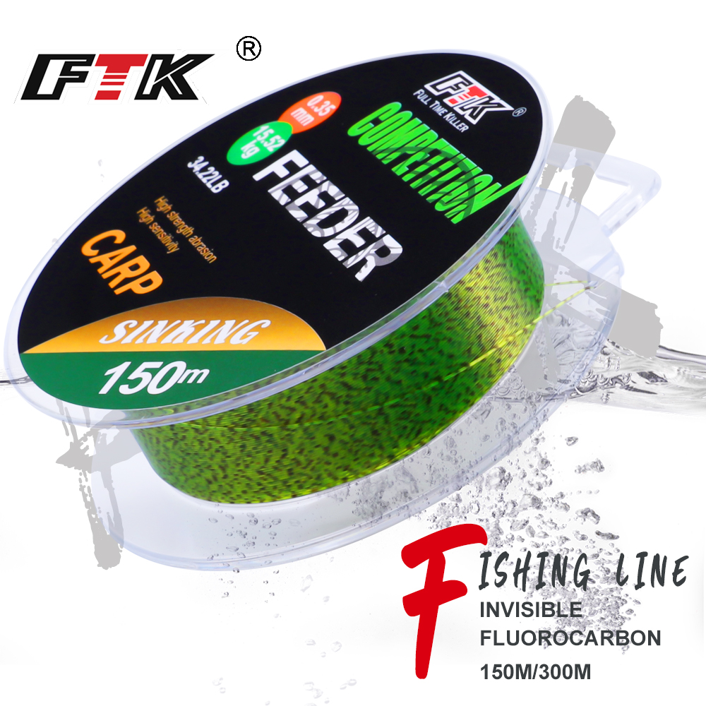 FTK  3D Invisible Carp Fishing - Copolymer Line recension och pris