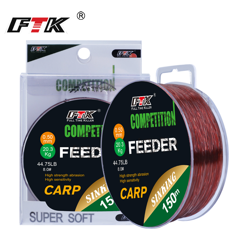 FTK  3D Invisible Carp Fishing - Copolymer Line recension och pris