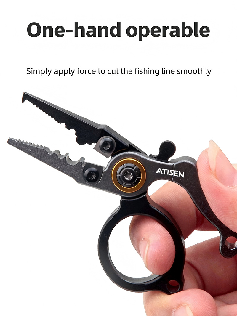 Mini Portable Aluminum Fishing - Fishing Line Cutter recension och pris