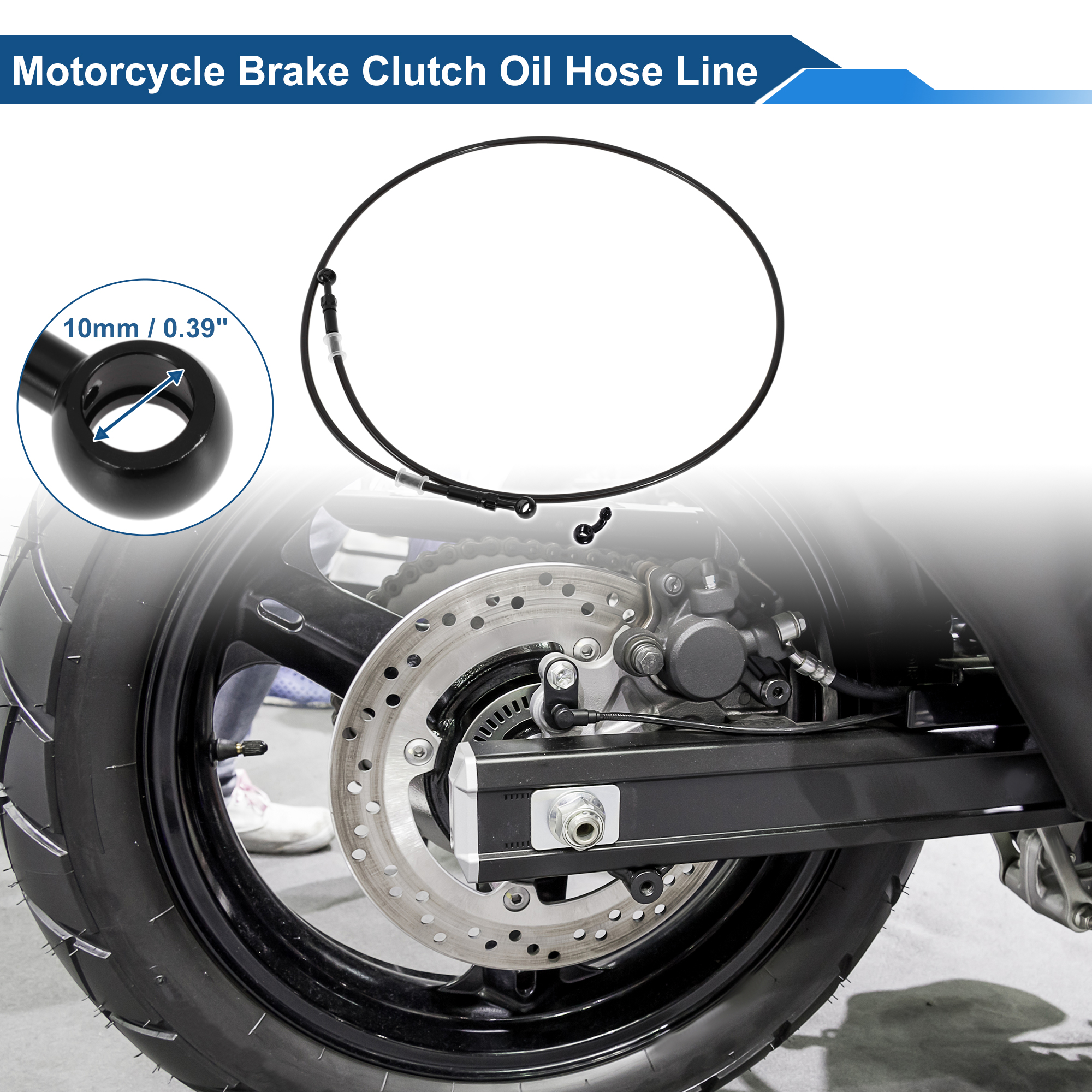 Motoforti 160cm Motorcycle Bra - Braided Line recension och pris