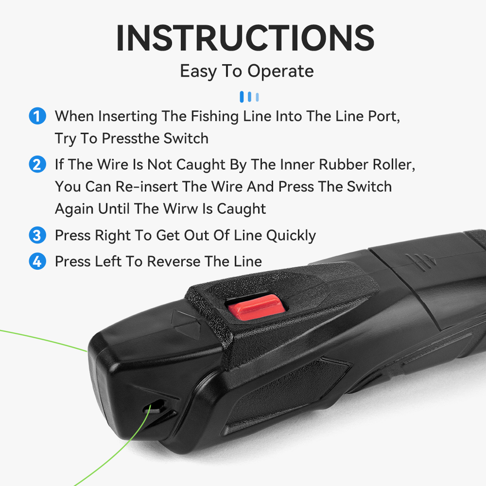 Kingdom Electric Fishing Line  - Fishing Line Dispenser recension och pris