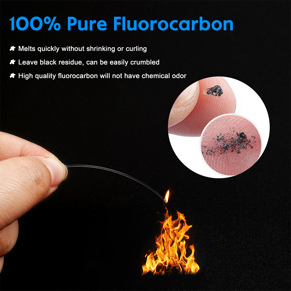 10Pcs Fluorocaron Fishing Lead - Fluorocarbon Line recension och pris