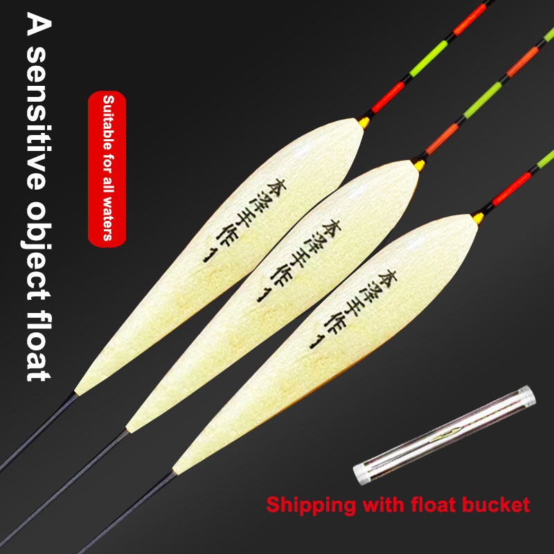 （Summer4）10 Pcs Fishing Floats - Ice Fishing Line recension och pris