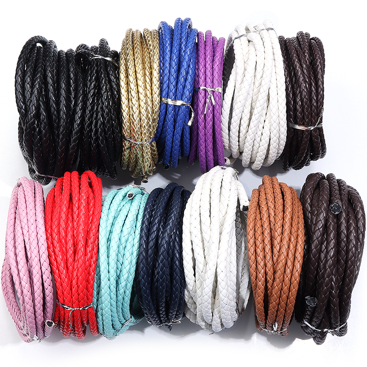 5 Yards/lot 6/7mm Braided Leat - Braided Line recension och pris