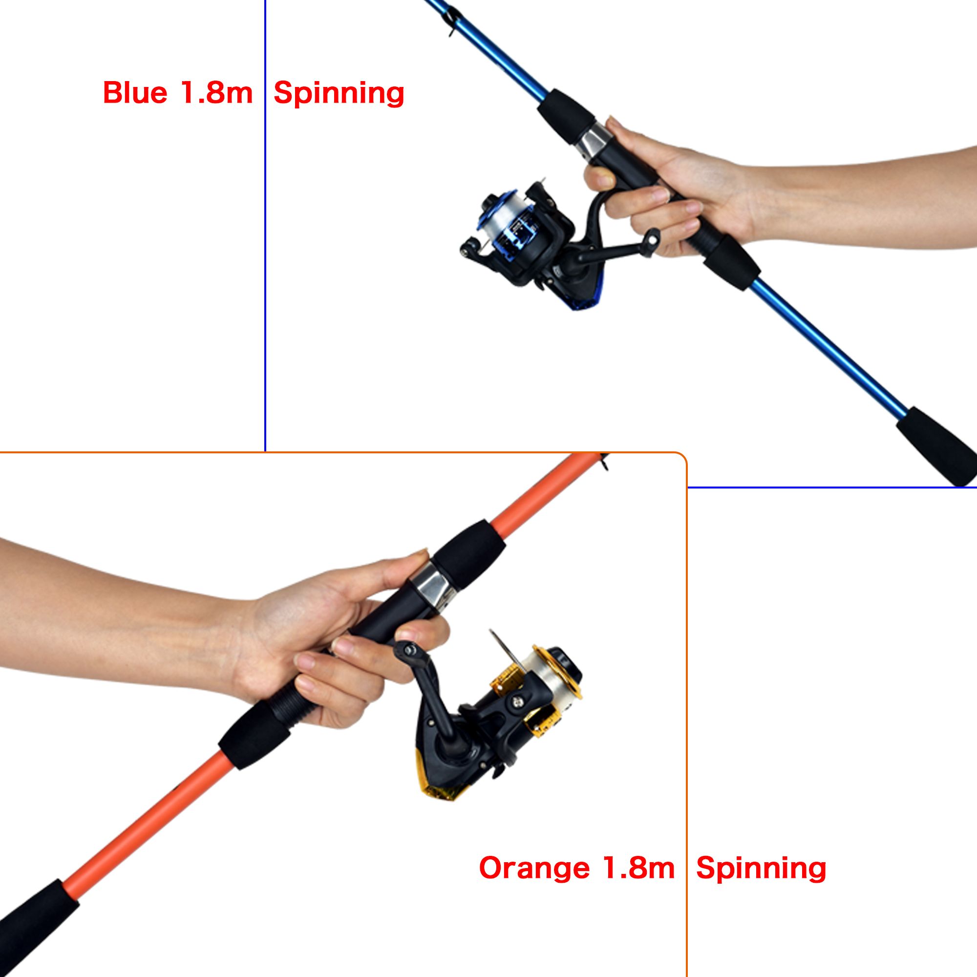 BIUTIFU Spinning Fishing Rod S - Freshwater Line recension och pris